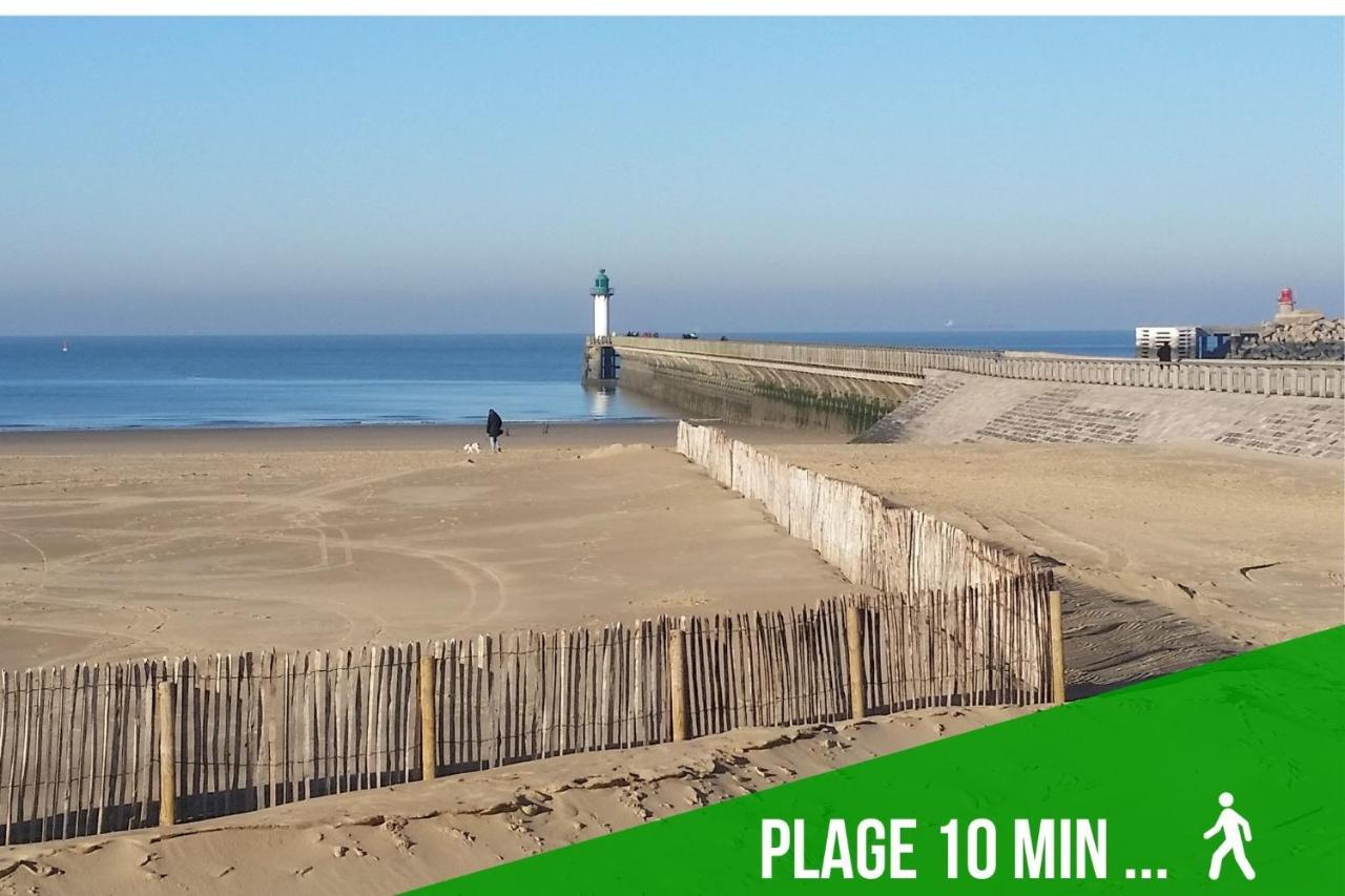 Апартаменты Joli Petit T2 Terrasse Proche Du Phare Кале Экстерьер фото